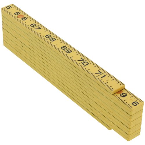 Main product image of 6' Fiberglass Folding Rule, Inside Reading