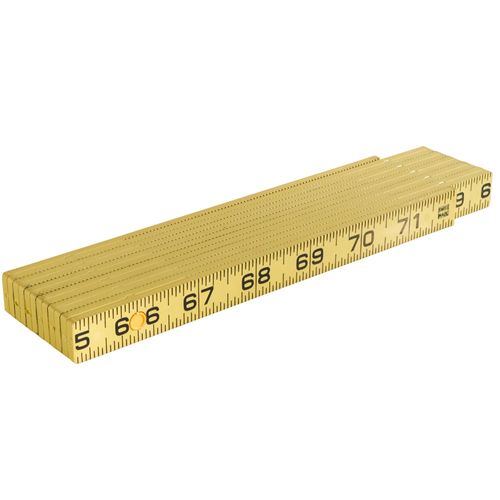 Main product image of 6' Fiberglass Folding Rule, Inside Reading
