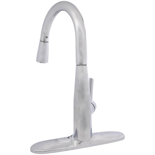 Main product image of Essa Single Handle Pull-Down Kitchen Faucet (Chrome, DST)