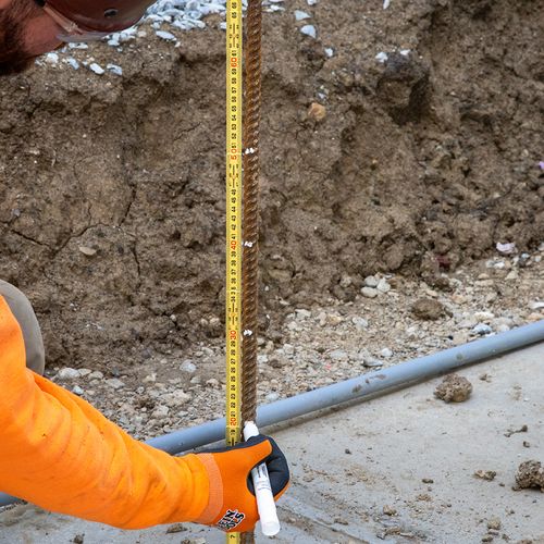 Main product image of 6.6' Fiberglass Folding Ruler, Outside Reading (Metric)