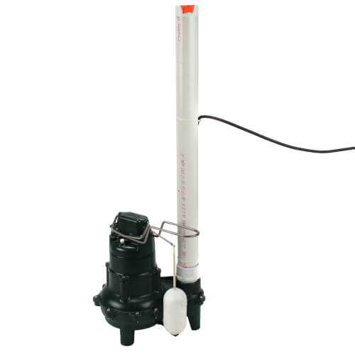 Main product image of Preassembled Sewage Package System, Automatic 264 - Poly Foam Basin and Lid w/ Alarm