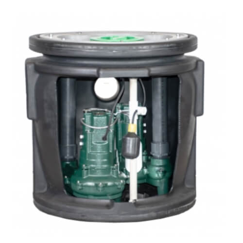 zoeller sewage ejector pump system