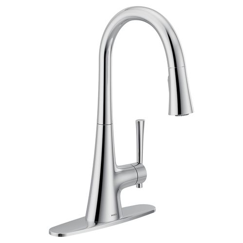 Main product image of Kurv Chrome 1 Handle Pulldown Kitchen Faucet, 9126