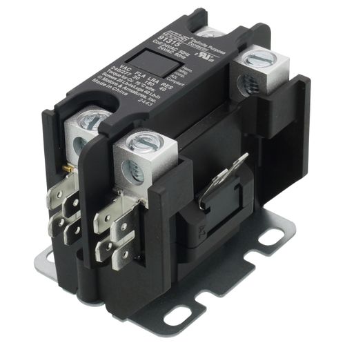 Main product image of 1 Pole w/ Shunt Definite Purpose Contactor w/ Box Lug Termination (30A, 24V)
