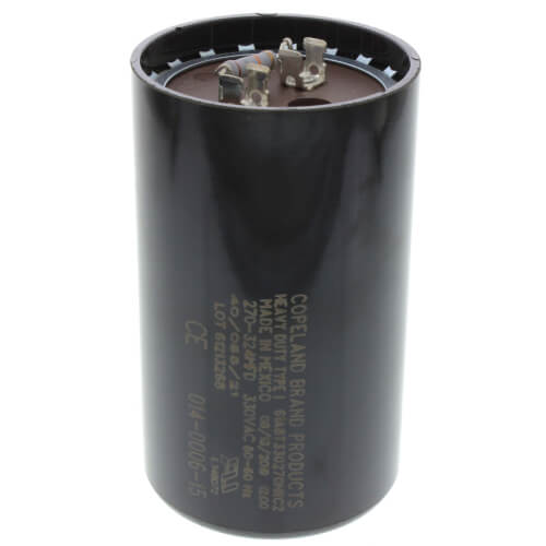 Main product image of 270-324 MFD Round Start Capacitor (330V)