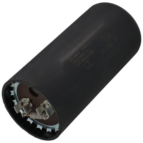 Main product image of 72-86 MFD Round Start Capacitor (330V)