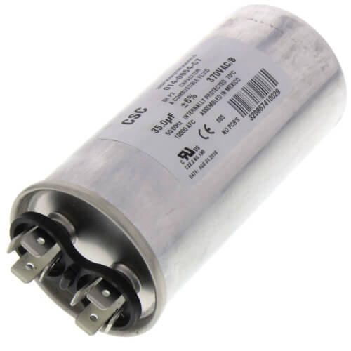Main product image of 35 MFD 370v Round Run Capacitor
