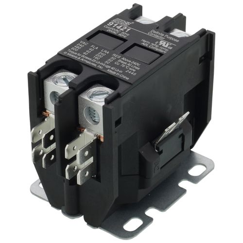 Main product image of 2 Pole Definite Purpose Contactor w/ Box Lug Termination (40A, 24V)