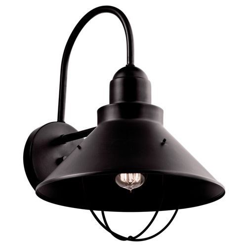 Main product image of Seaside 16.5" 1 Light Outdoor Wall Light (Black)