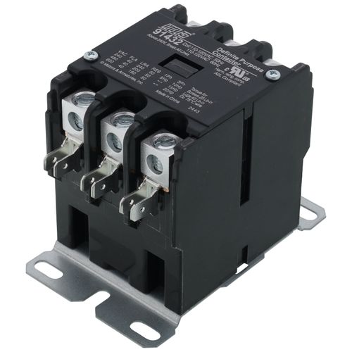 Main product image of 3 Pole Definite Purpose Contactor w/ Box Lug Termination (40A, 120V)