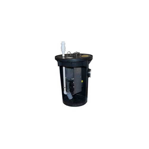 Main product image of 1/2 HP Shark Grinder Package w/ Piggyback Switch, 115v,  18" x 30" Basin, and 10-1494 alarm