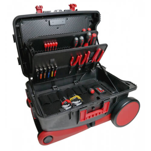 91567 Wiha 91567 93Piece XXL3 PRO Tool Set w/ Rolling Case