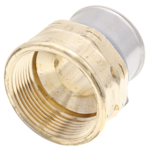 Main product image of 1-1/2" PEX Press Female Adapter w/ Sleeve (Lead Free)