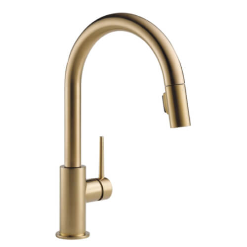 Main product image of Trinsic Single Handle Pull-Down Kitchen Faucet (Champagne Bronze), 9159-CZ-DST