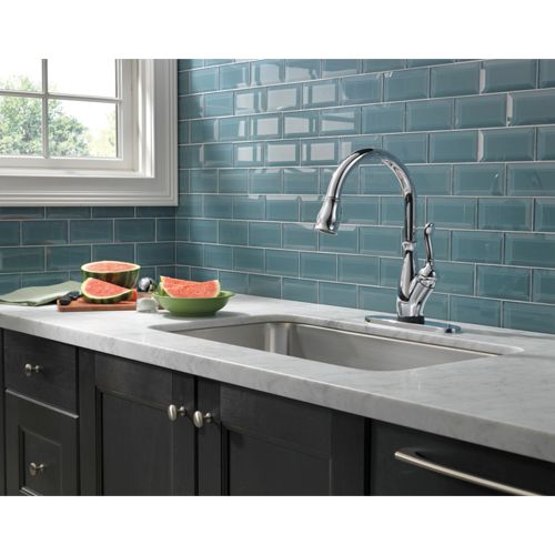 Main product image of Leland VoiceIQ 1-Handle Pull-Down Faucet with Touch2O Technology (Chrome), 9178TV-DST