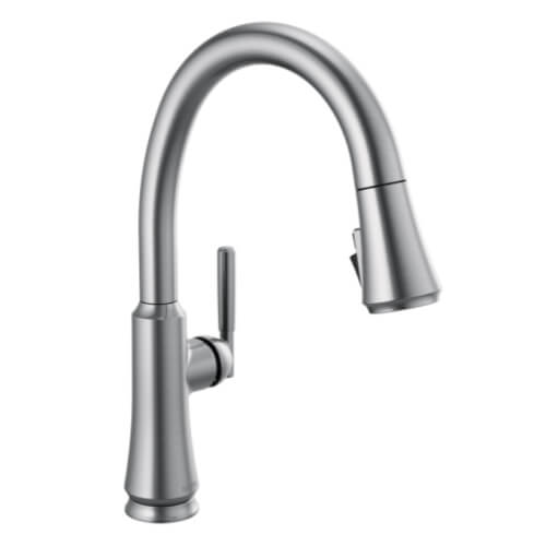 Main product image of Coranto Single Handle Pull Down Kitchen Faucet (Arctic Stainless), 9179-AR-DST
