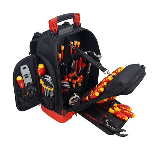 Main product image of 59-Piece Master ELectrician's Insulated Tool Kit w/ Heavy Duty Backpack