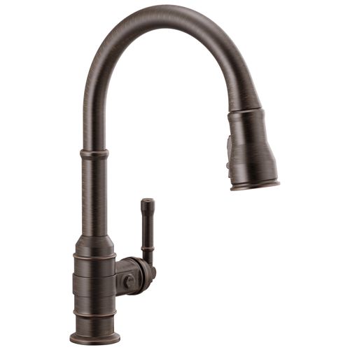Main product image of Broderick Single Handle Pull-Down Kitchen Faucet, 1.8 GPM (Venetian Bronze), 9190-RB-DST