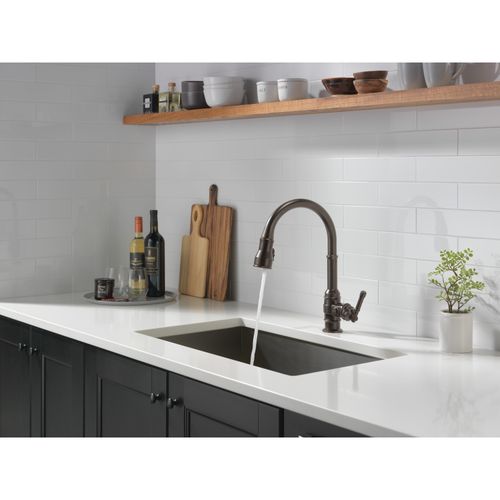 Main product image of Broderick Single Handle Pull-Down Kitchen Faucet, 1.8 GPM (Venetian Bronze), 9190-RB-DST