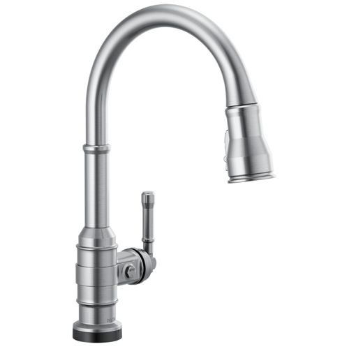 Main product image of Broderick 1-Handle Pull-Down Kitchen Faucet With Touch2O Technology (Arctic Stainless), 9190T-AR-DST