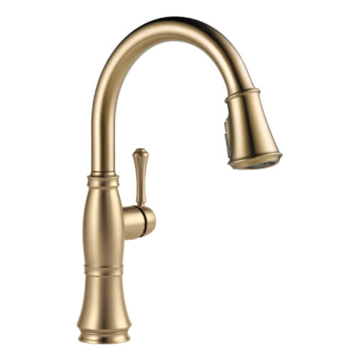 Main product image of Cassidy Single Handle Pulldown Kitchen Faucet (Lumicoat Champagne Bronze), 9197-CZ-PR-DST