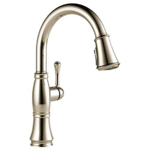 Main product image of Cassidy Single Handle Pulldown Kitchen Faucet (Lumicoat Polished Nickel), 9197-PN-PR-DST