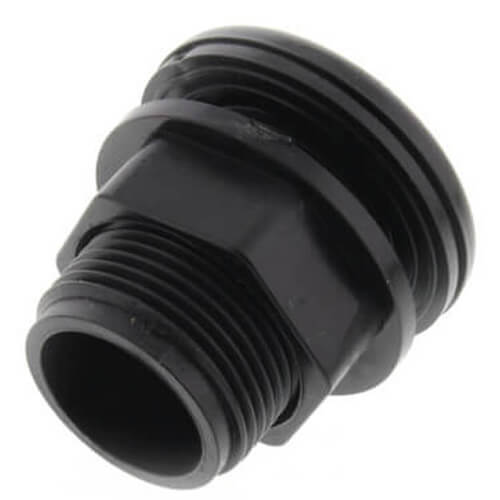 92005SS Red Flag Products 92005SS 1/2" PVC Bulkhead Fitting (Slip