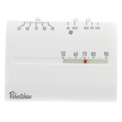 Main product image of 24V Horizontal Mount Thermostat (1Heat/1Cool)