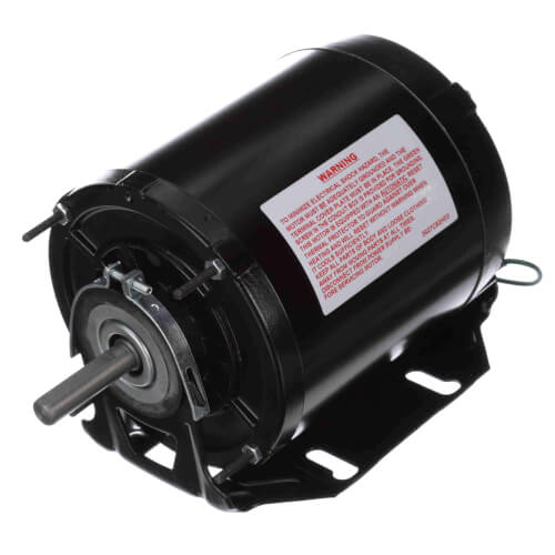 Main product image of 1/4 HP 115v Fan and Blower HVAC/R Motor, 1 PH, 1800 RPM, 48Z Frame, ODP