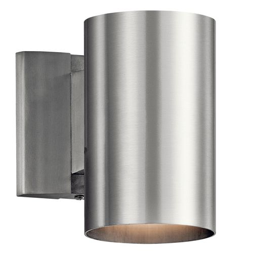 Main product image of Cylinder 7" 1 Light Wall Light (Brushed Aluminum)