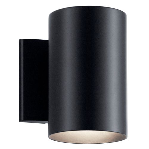 Main product image of Cylinder 7" 1 Light Wall Light (Black)