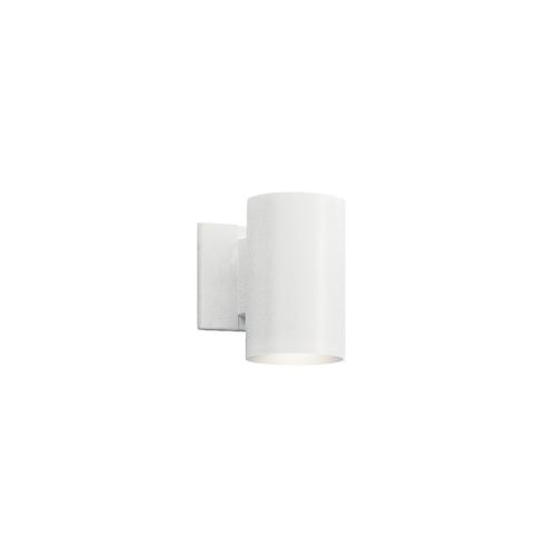 Main product image of Cylinder 7" 1 Light Wall Light (White)