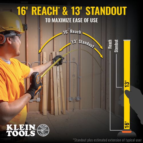 Main product image of 35 ft. Magnetic Double Hook Tape Measure