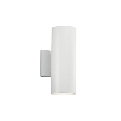 Main product image of Cylinder 12" Wall Light (White)