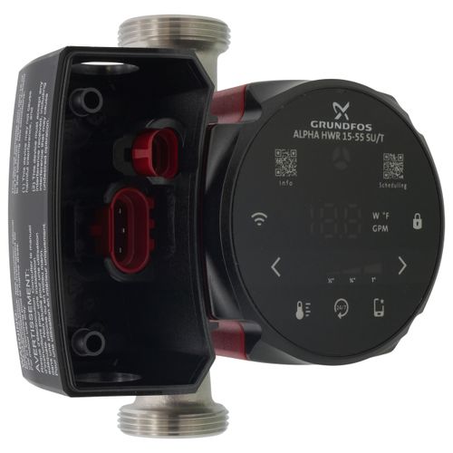 Main product image of ALPHA HWR 15-55 SU/T High-Efficiency Hot Water ECM Circulator