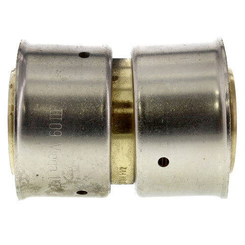 Main product image of 2" x 1-1/2" PEX Press Coupling w/ Sleeve (Lead Free)