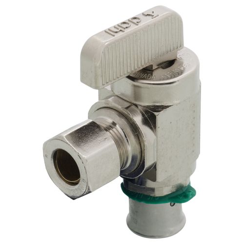 Main product image of 3/8" PEX Press Angle Stop Valve (Lead Free)