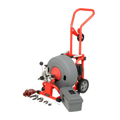Main product image of K-6200 Drum Machine w/ Autofeed (115v), Standard Accessories, & C-24 HD IW 5/8" x 100' Solid Core Cable