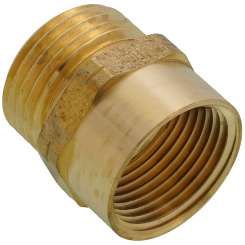 Main product image of LFA-669 PBGH4, 3/4" x 3/4" Garden Hose Adapter (Brass Male Hose to Female Pipe Thread Adaptor)