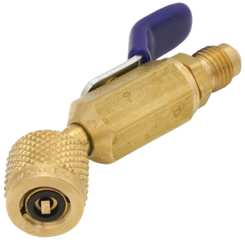 93842 Yellow Jacket 93842 1/4" Compact Ball Valve, 45° (Pack of 3)