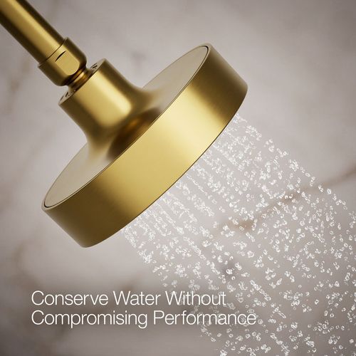 Main product image of Purist Single-Function Showerhead, 2.5 GPM (Moderne Brass)