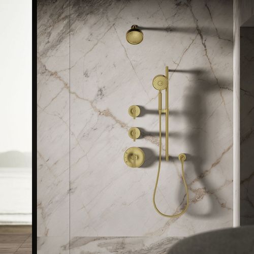 Main product image of Purist Single-Function Showerhead, 2.5 GPM (Moderne Brass)