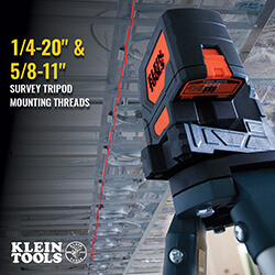 Main product image of Self-Leveling Red Cross-Line Laser Level & Red Plumb Spot