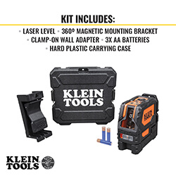 Main product image of Self-Leveling Red Cross-Line Laser Level & Red Plumb Spot