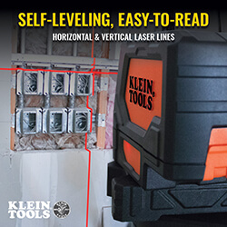 Main product image of Self-Leveling Red Cross-Line Laser Level & Red Plumb Spot