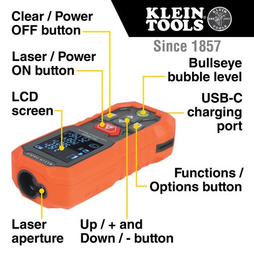 Main product image of 200' Laser Distance Measure