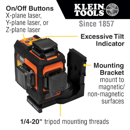 Main product image of Rechargeable Self-Leveling Green Planar Laser Level