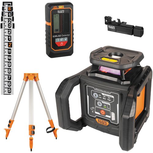 Main product image of Green Rotary Self-Leveling Laser Level with Plumb Spot and Tripod