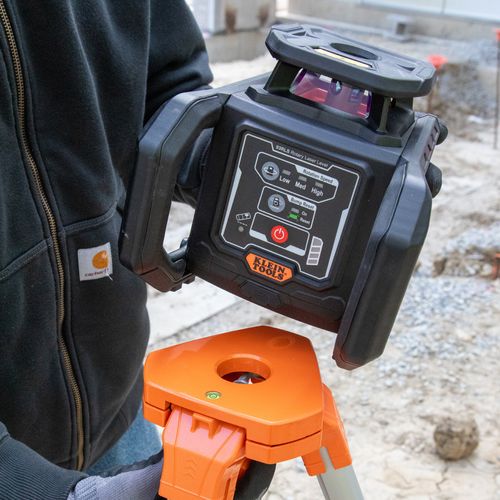 Main product image of Green Rotary Self-Leveling Laser Level with Plumb Spot and Tripod