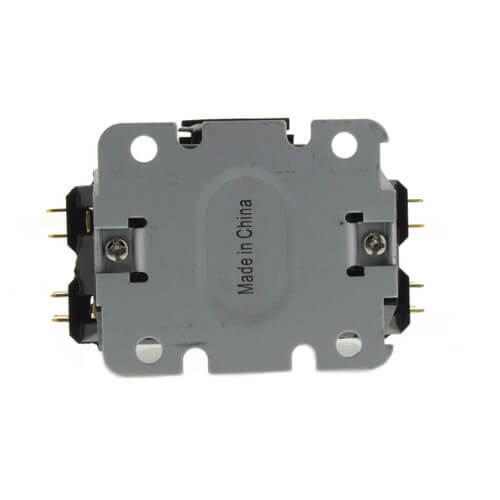 1 Pole Contactor, 24 VAC Coil, 50/60 Hz, 30 Amp Contacts. Coil Data: 16.5 Ohms DC Resistance, 208 mA